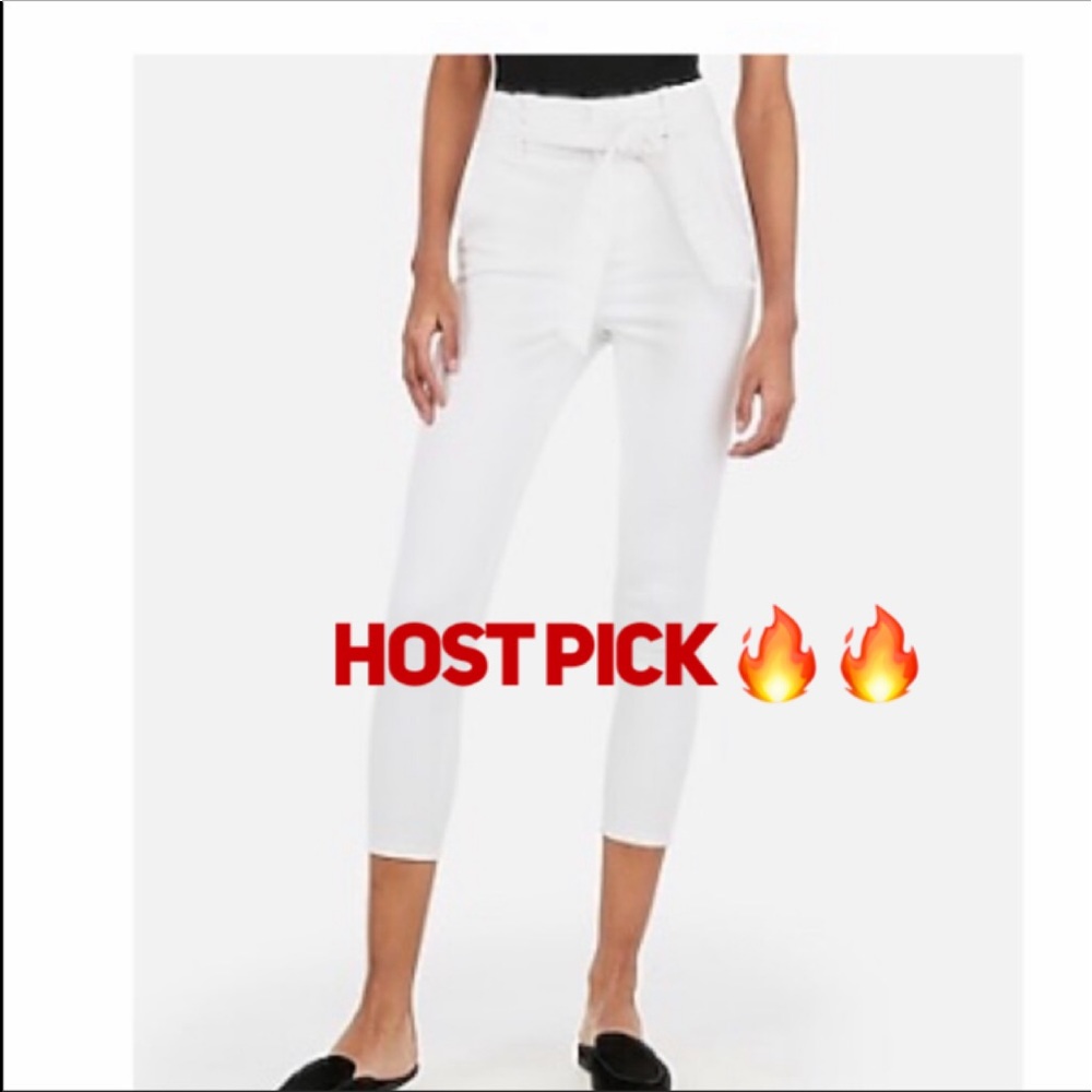 🔥NWT EXPRESS CROP HIGH WAIST🔥